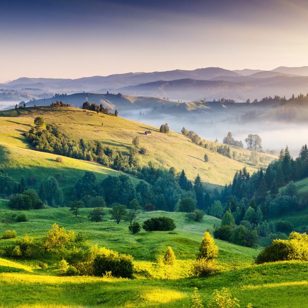 Majestic,Sunset,In,The,Mountains,Landscape.,Dramatic,Sky.,Carpathian,,Ukraine,