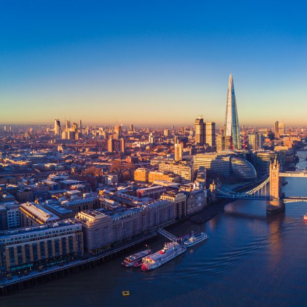 Aerial,Panoramic,Cityscape,View,Of,London,And,The,River,Thames,